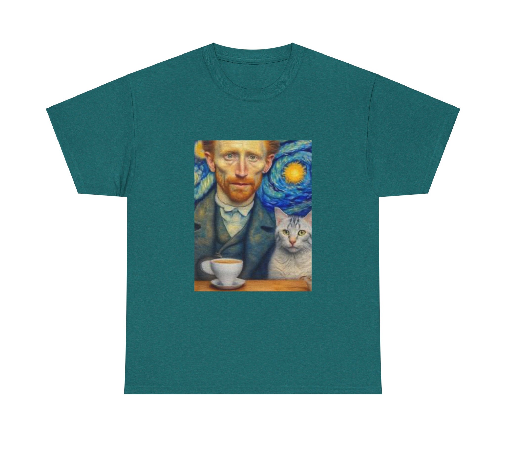 Unisex Heavy Cotton Tee (Van Gogh)