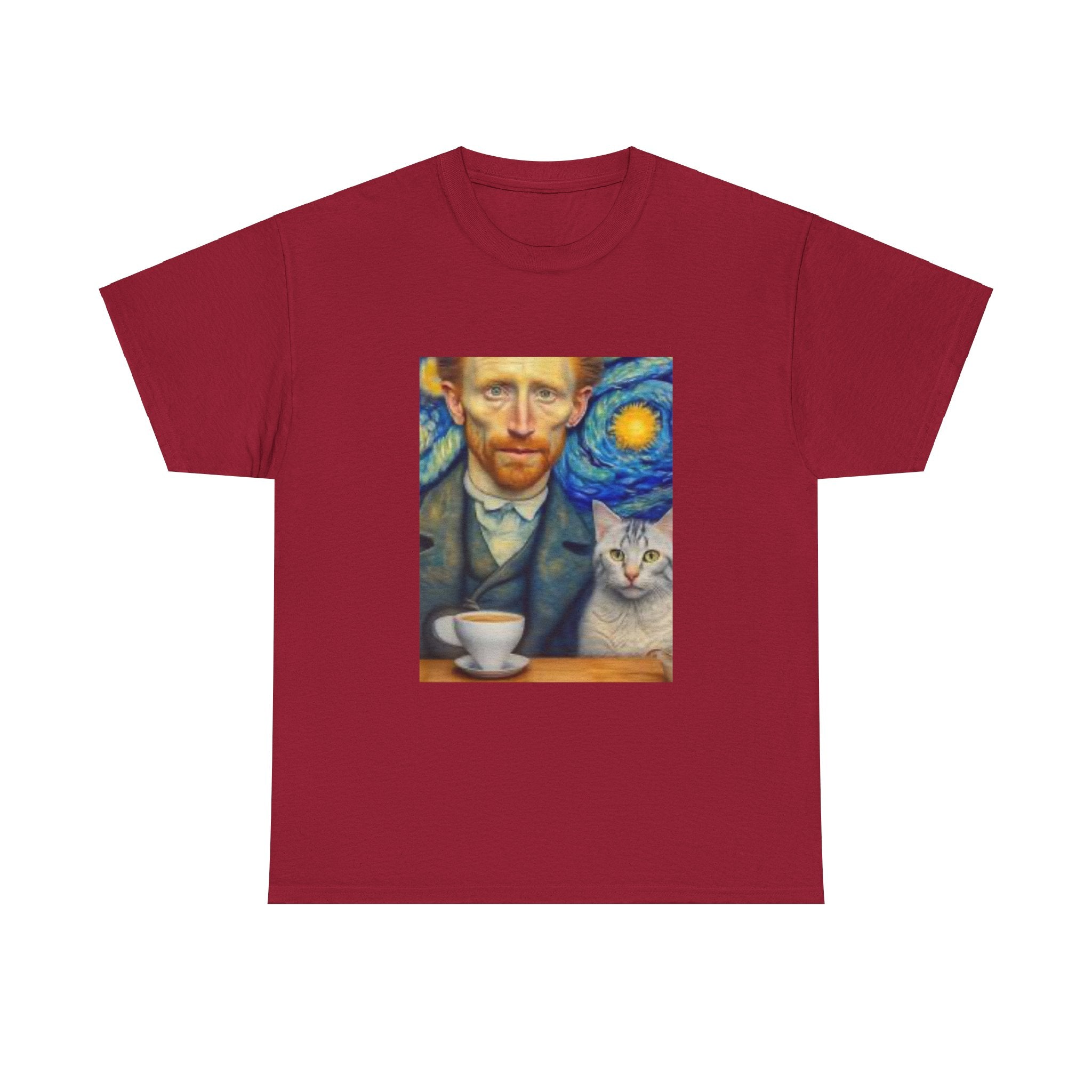 Unisex Heavy Cotton Tee (Van Gogh)