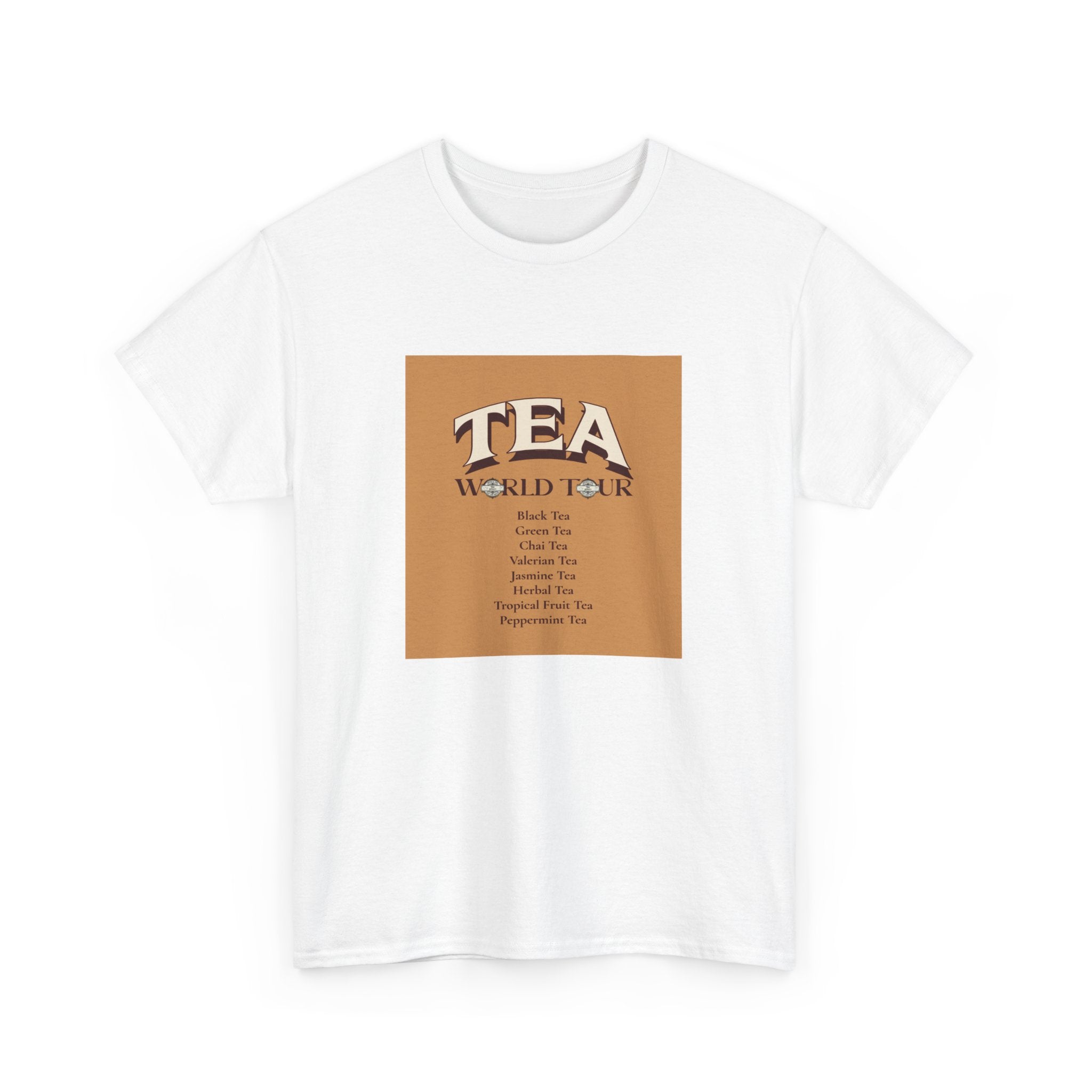 Unisex Heavy Cotton Tee (WORLD TEA TOUR)
