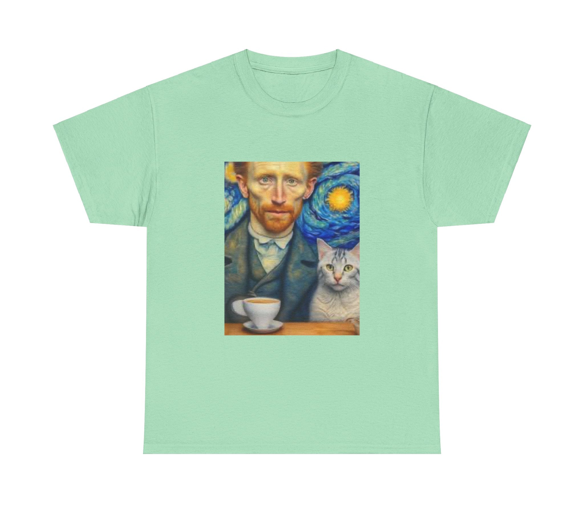 Unisex Heavy Cotton Tee (Van Gogh)