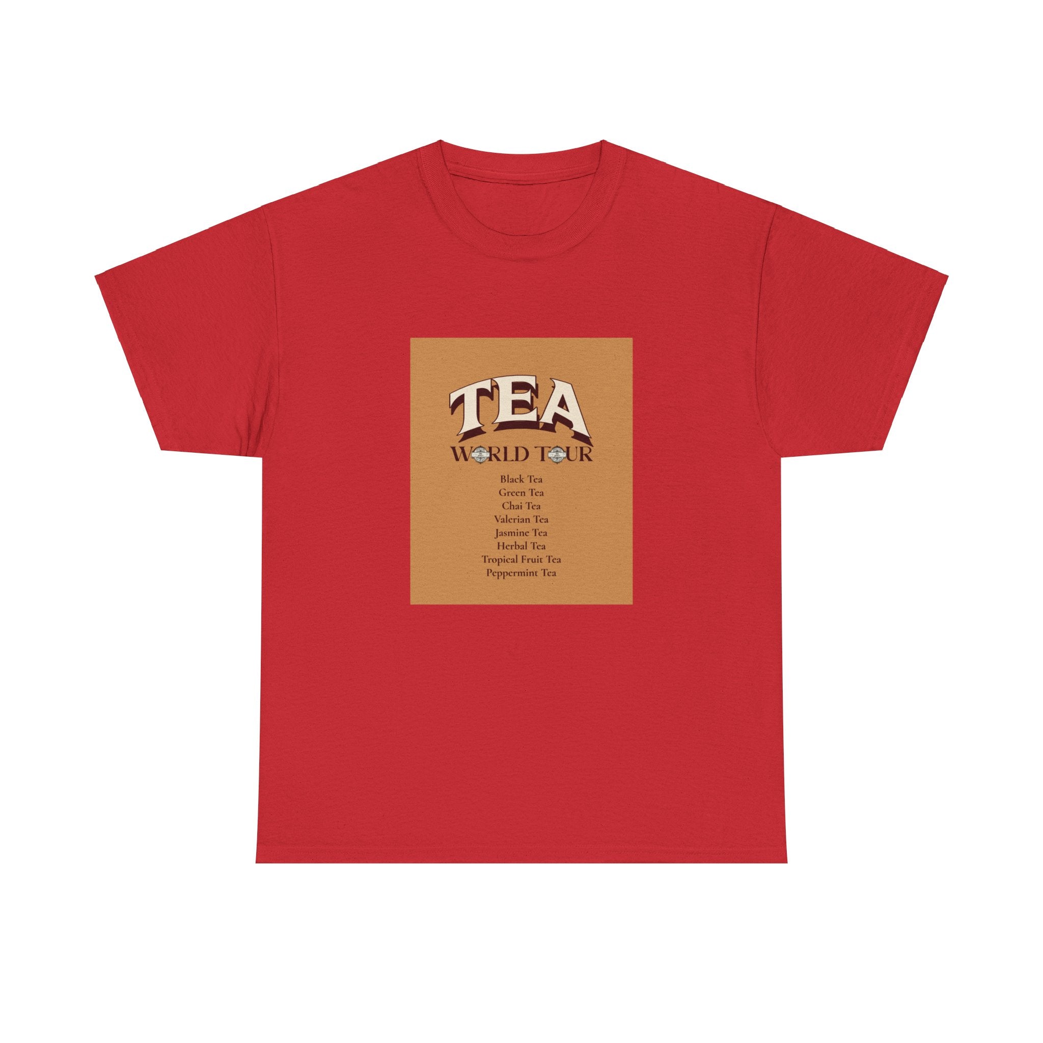 Unisex Heavy Cotton Tee (WORLD TEA TOUR)