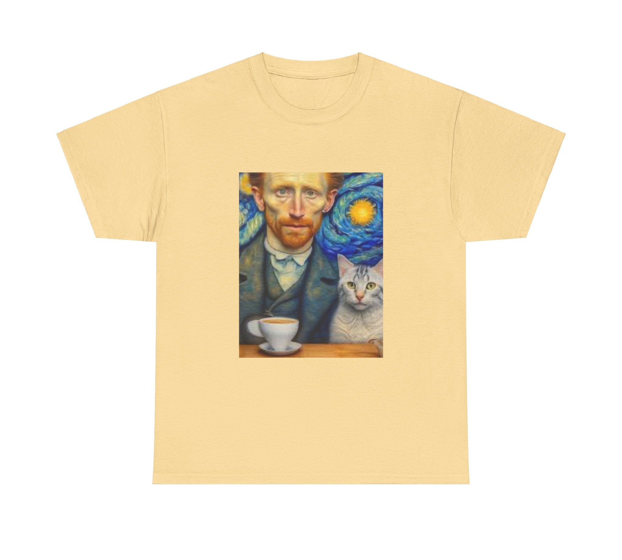 Unisex Heavy Cotton Tee (Van Gogh)