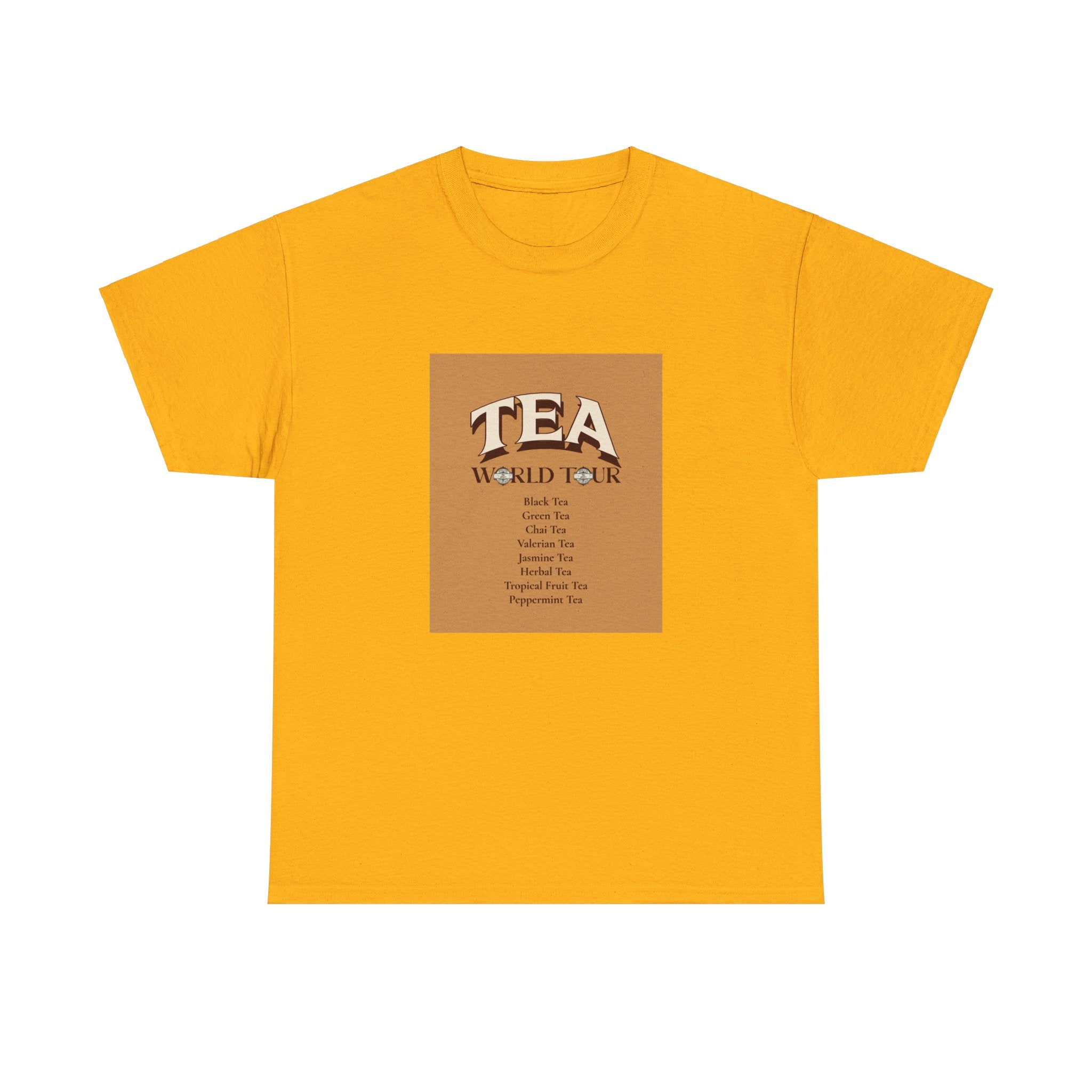 Unisex Heavy Cotton Tee (WORLD TEA TOUR)