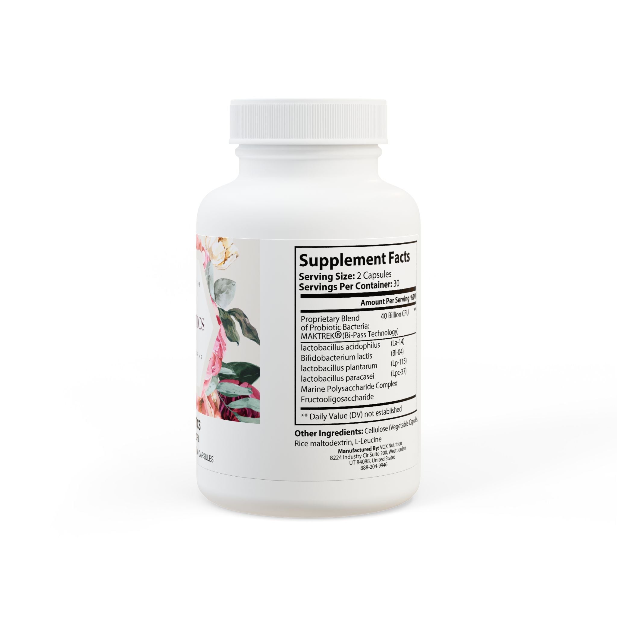 Probiotics Supplement (60 Capsules)