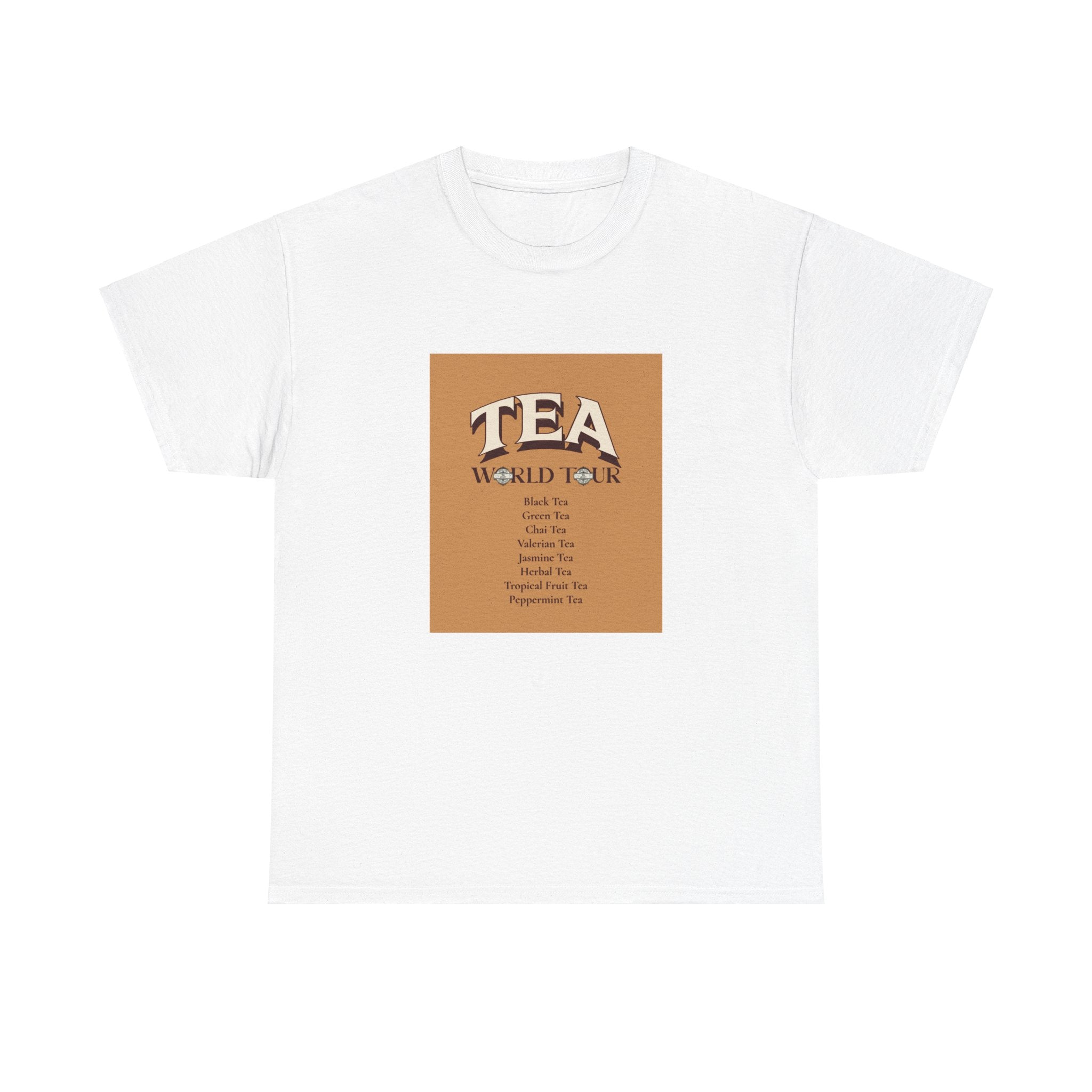 Unisex Heavy Cotton Tee (WORLD TEA TOUR)