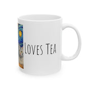 Mug - Van Gogh Loves Tea Ceramic Mug (11oz, 15oz)