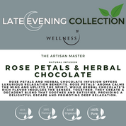 PINK ROSE PETALS & HERB CHOCOLATE INFUSION (SLEEP)