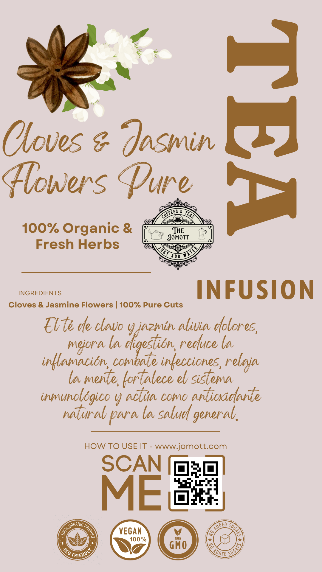CLOVES & JASMIN TEA