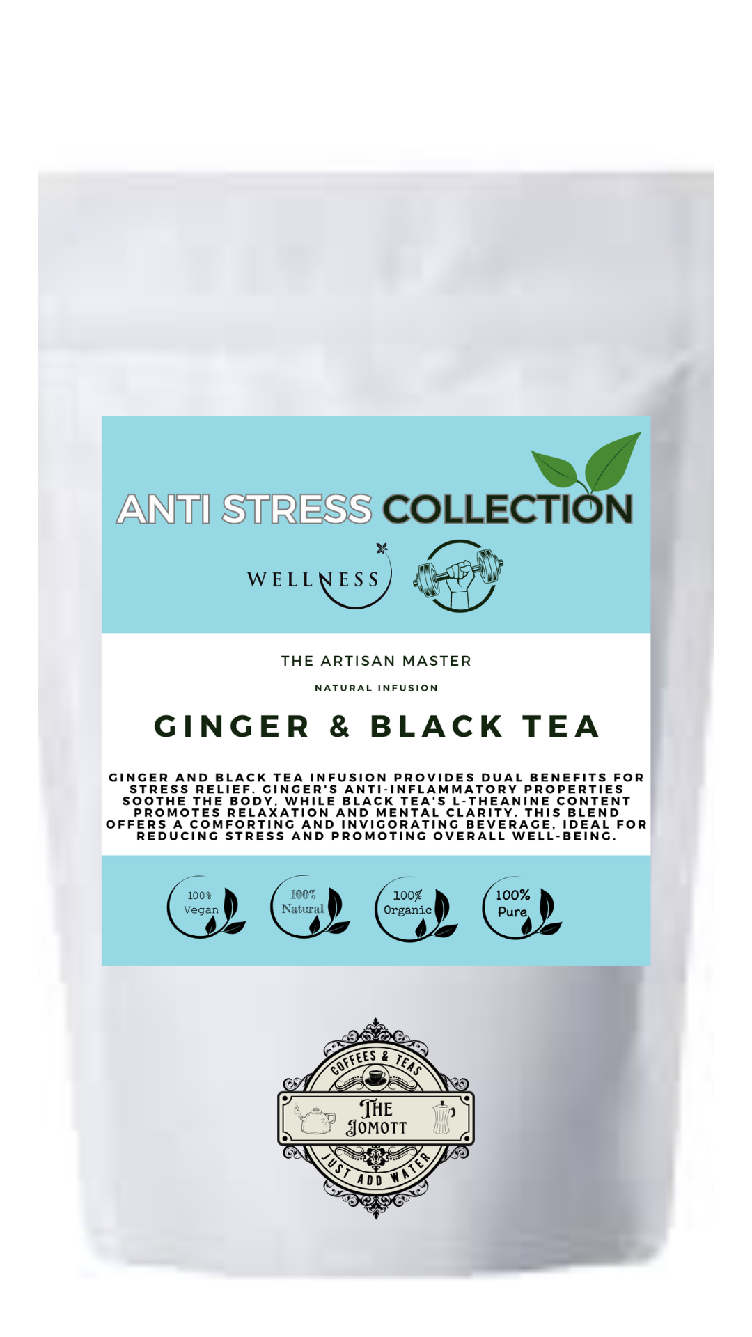 BLACK TEA & GINGER (STRESS RELIEF)