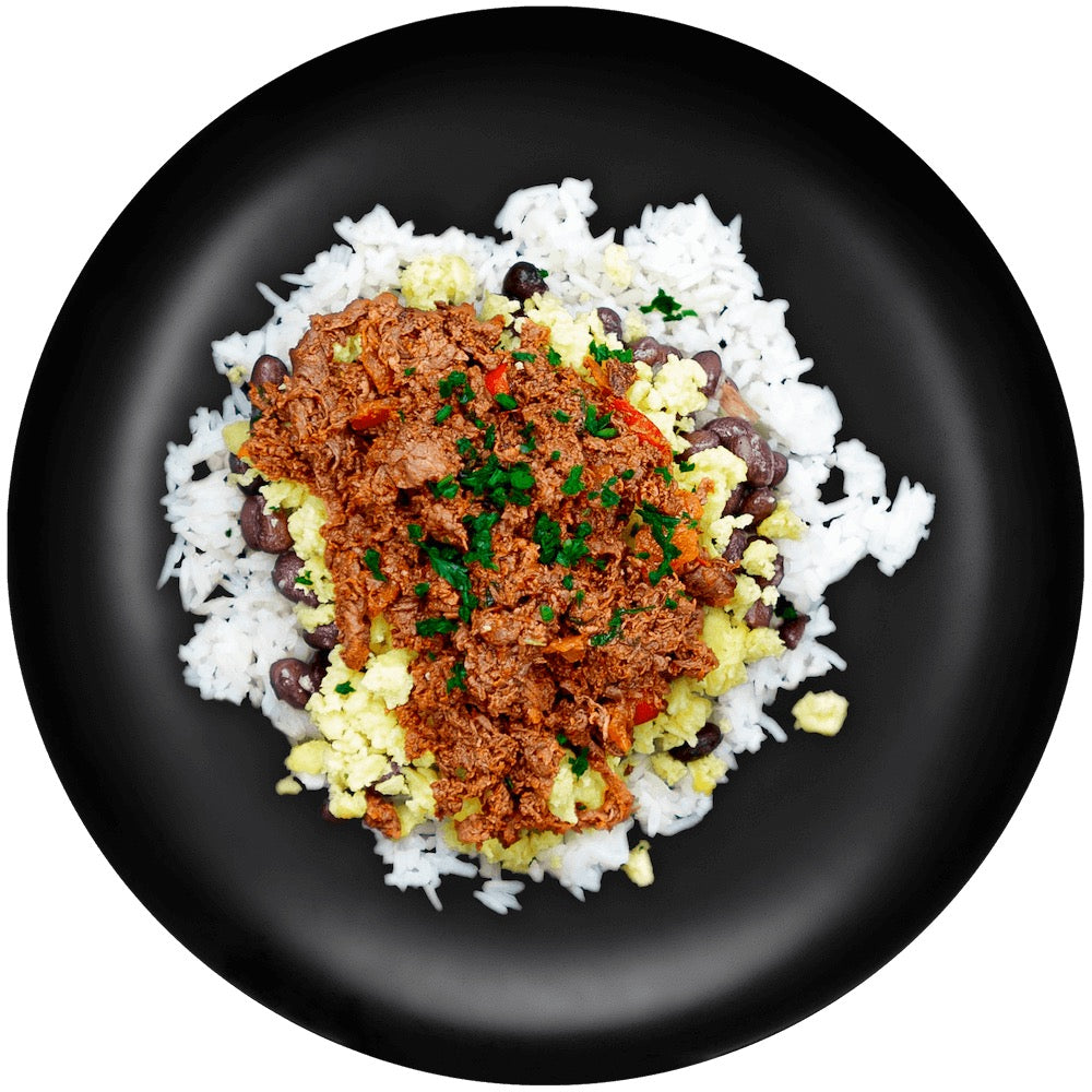 STROGANOFF ANGUS GROUND BEEF W/ WHITE RICE