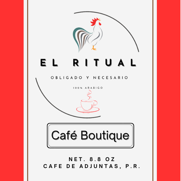 "EL RITUAL" CAFÉ BOUTIQUE MOLIDO (ESPRESSO STYLE) 10.8 OZ - TUESTE MEDIANO EUROPEO STYLE