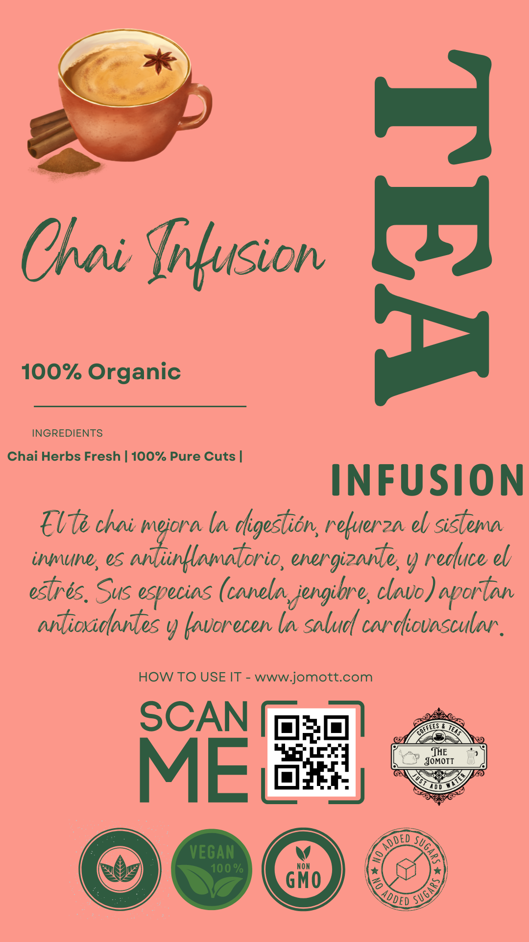 CHAI ORGANIC INFUSION