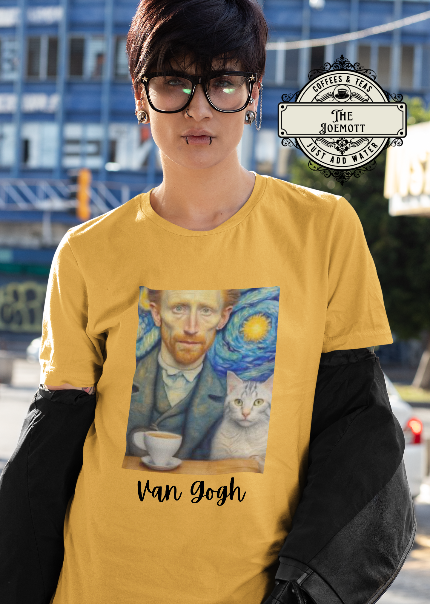 Unisex Heavy Cotton Tee (Van Gogh)